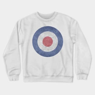 RAF Roundel - Grunge Effect Crewneck Sweatshirt